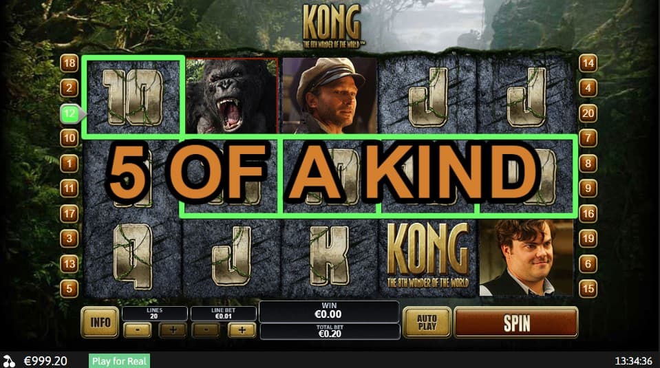 king kong slot win