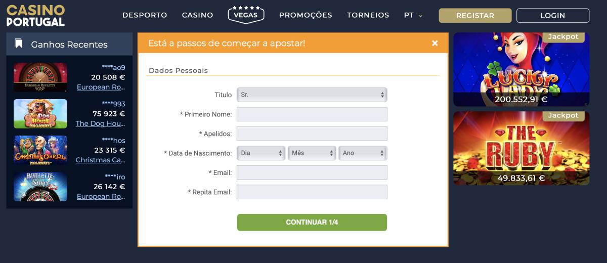 casinoportugal.pt registro