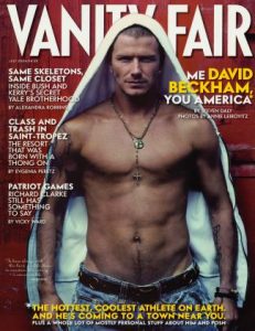 David Beckham - Vanity Fair, 2004